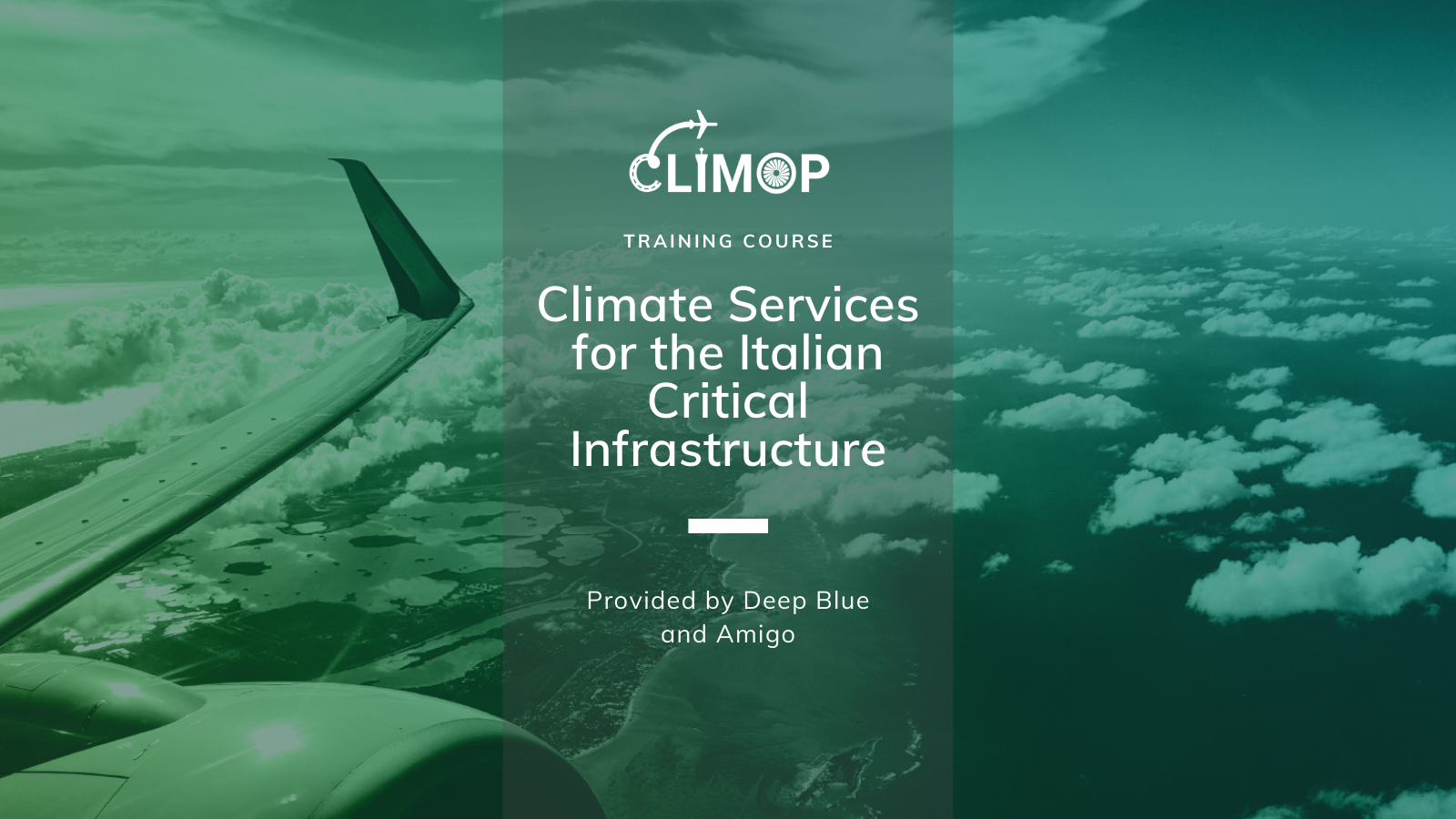 Climate services for italian critical infrastracture